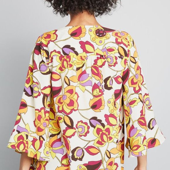 ModCloth Floral Kimono - Picture 3 of 3